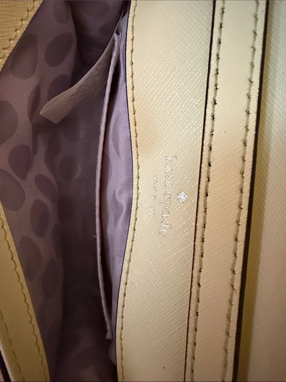 kate spade Lemon Yellow Small Flap Crossbody